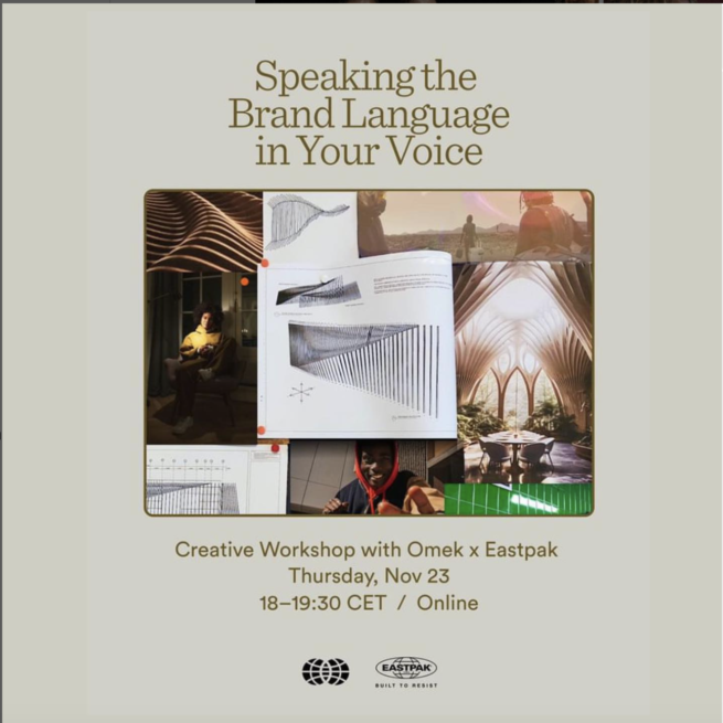 Omek & Eastpak Creative workshop